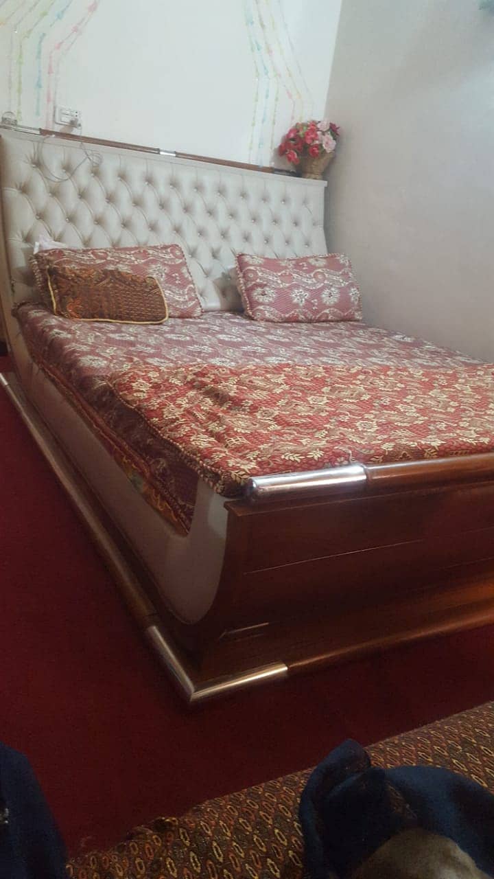 Bed, Spring Metress, Side Tables,Dressing and Sofa 03365522684 2