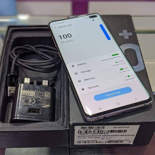 Samsung S10 plus PTA Approved 03409540439Watsapp 2