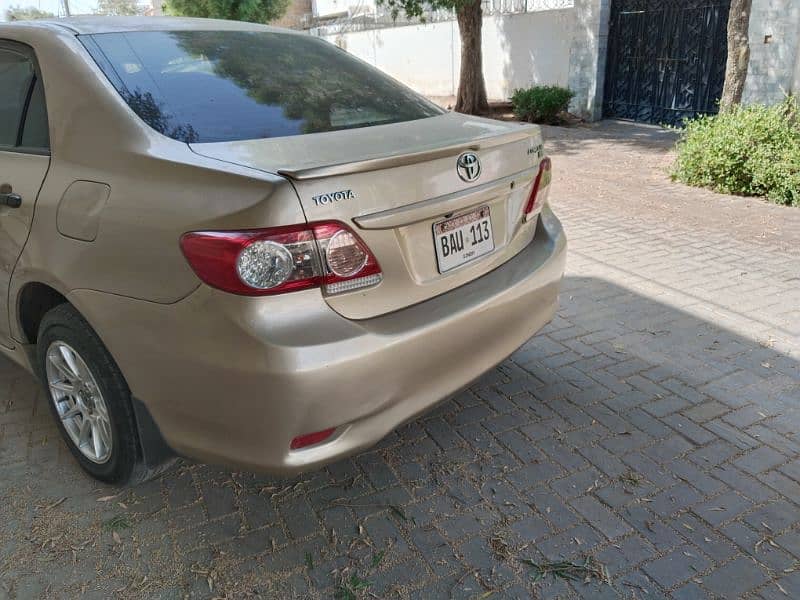 Toyota Corolla XLI 2013 7