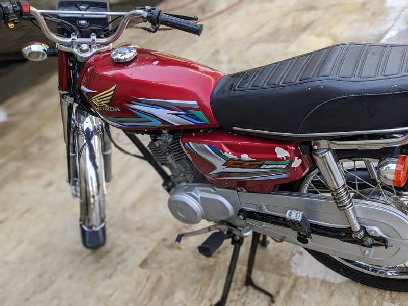 Honda CG 125 Model 2023 11