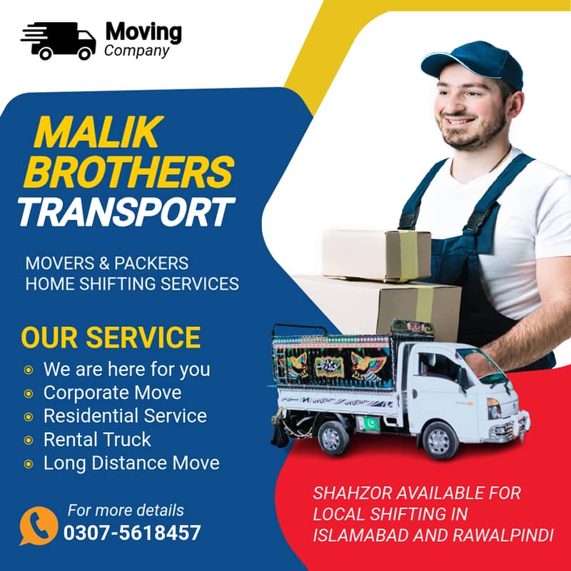 Packers & Movers / container shahzore / Goods transport movers packer 0