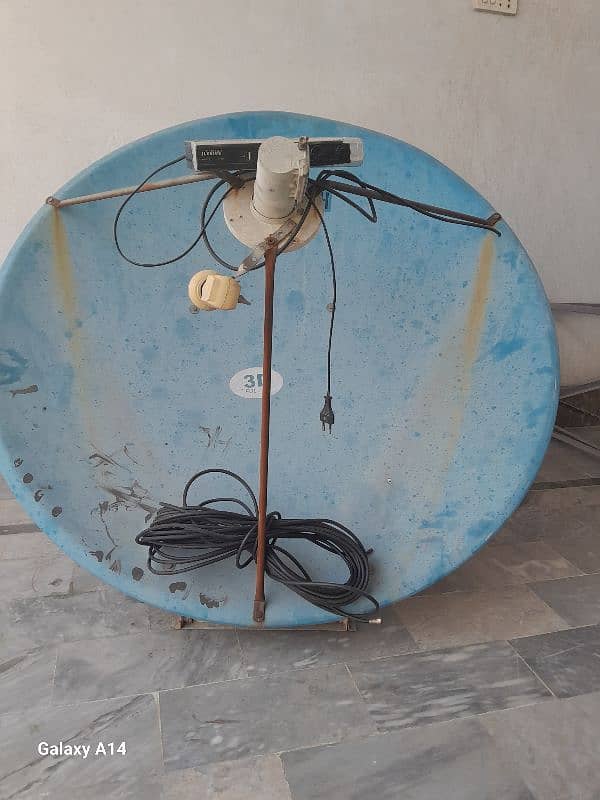 dish antena pure Saman k sath 1