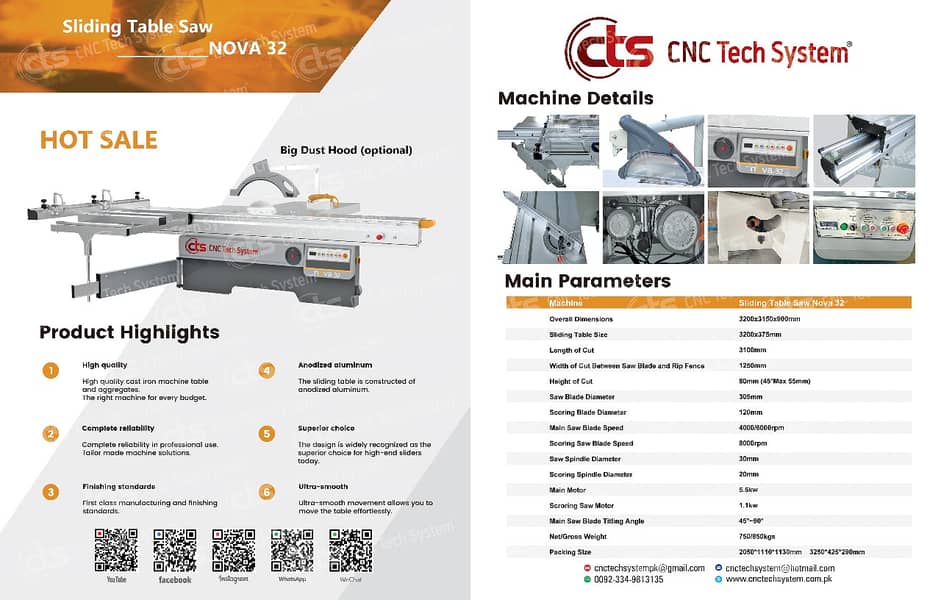 Sliding table saw / Sliding Table Panel Saw Cutting Machine / Sliding 4