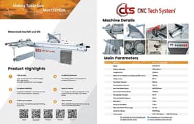 Sliding table saw / Sliding Table Panel Saw Cutting Machine / Sliding