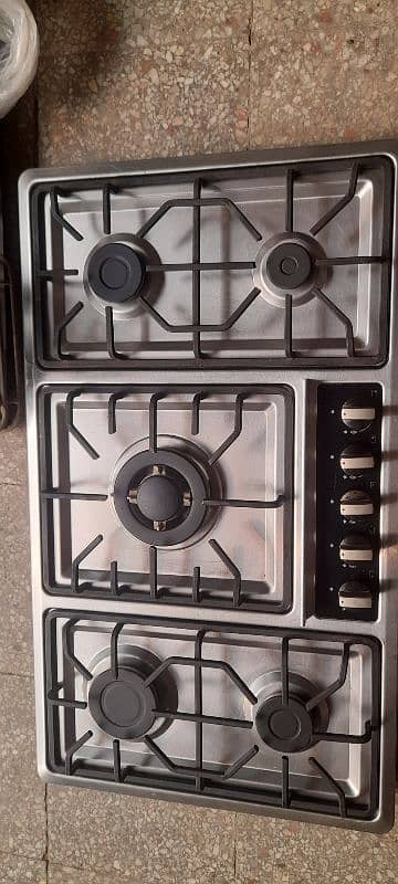 5 burner imported hob 0