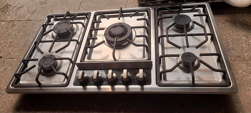 5 burner imported hob 4