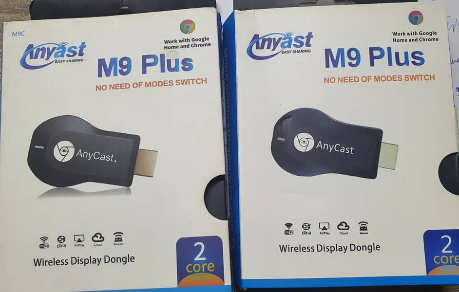 AnyCast M9 Plus 2Core 1080P Hdmi WiFi Display TV Dongle cpu 8268 0