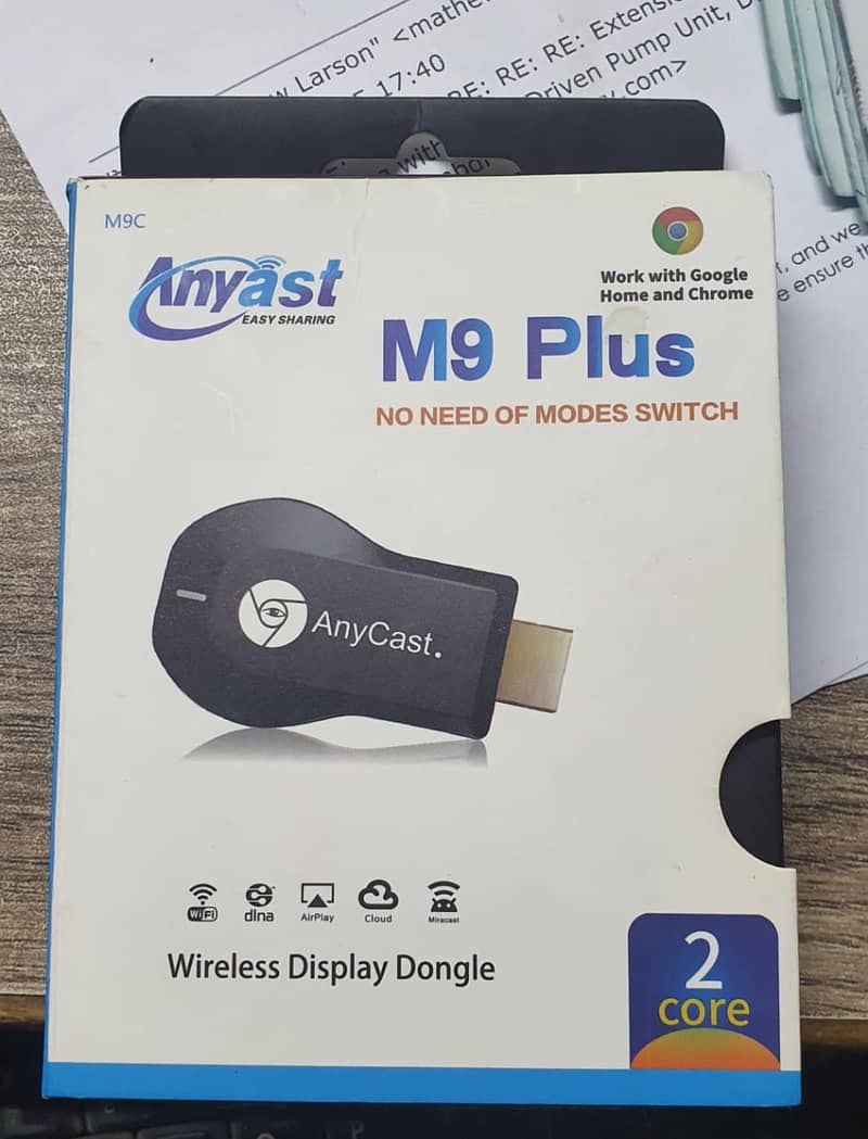 AnyCast M9 Plus 2Core 1080P Hdmi WiFi Display TV Dongle cpu 8268 4