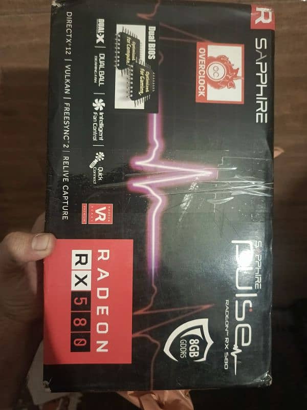 Amd rx580 8gb drr5 3