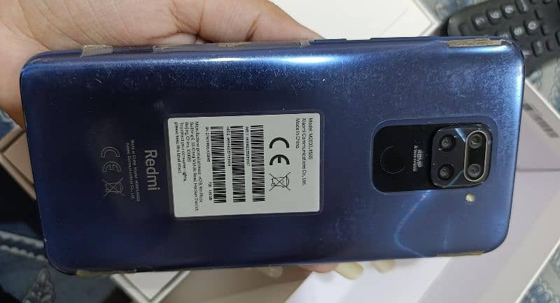 Redmi Note 9 6 GB 128 GB with box condition 9 by 10 2