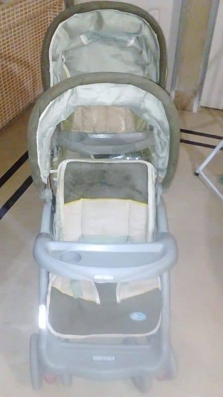 Twins Baby Stroller 0