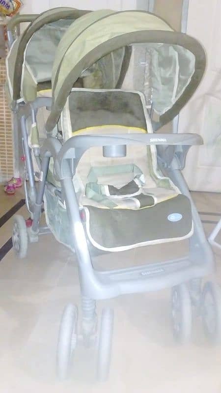 Twins Baby Stroller 4