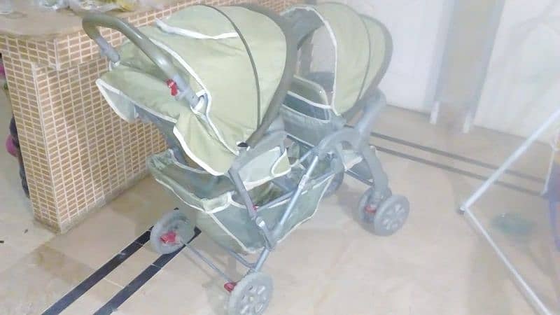 Twins Baby Stroller 5