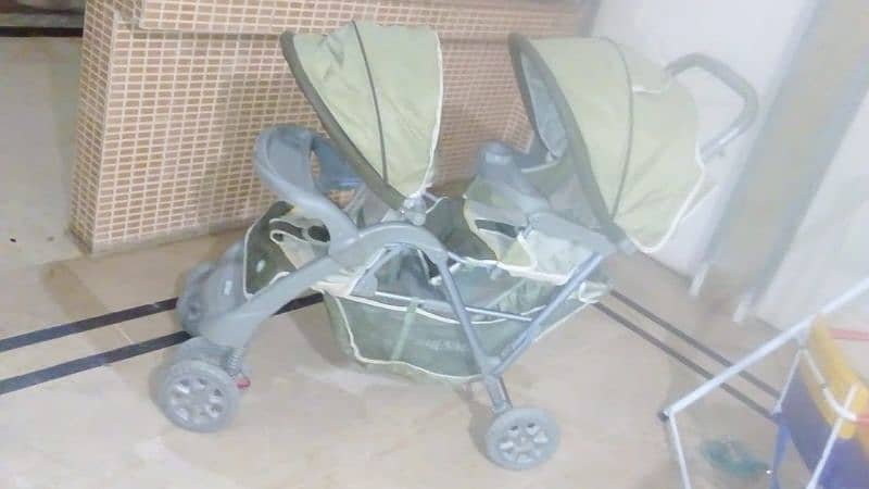 Twins Baby Stroller 7