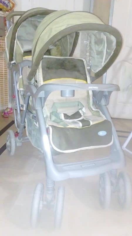 Twins Baby Stroller 14