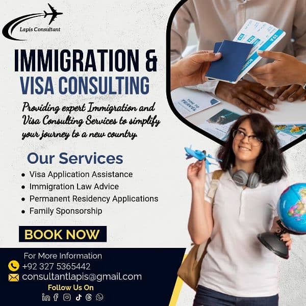 Study ,Work Permit and Visit Visa Assistancy 0