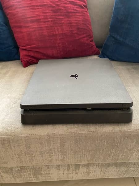 PS4 Slim 1 TB along with original controller accessories and box 1