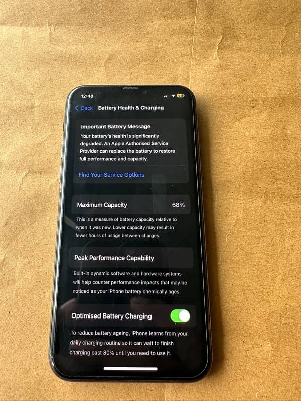 IPhone 11 Pro 256 GB PTA approved 68% battery health 2