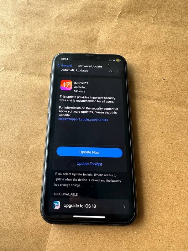 IPhone 11 Pro 256 GB PTA approved 68% battery health 11