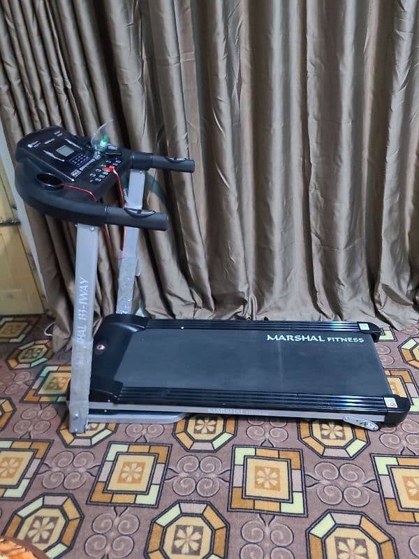 treadmill marshall fitness for home use max user weight 120kg 3