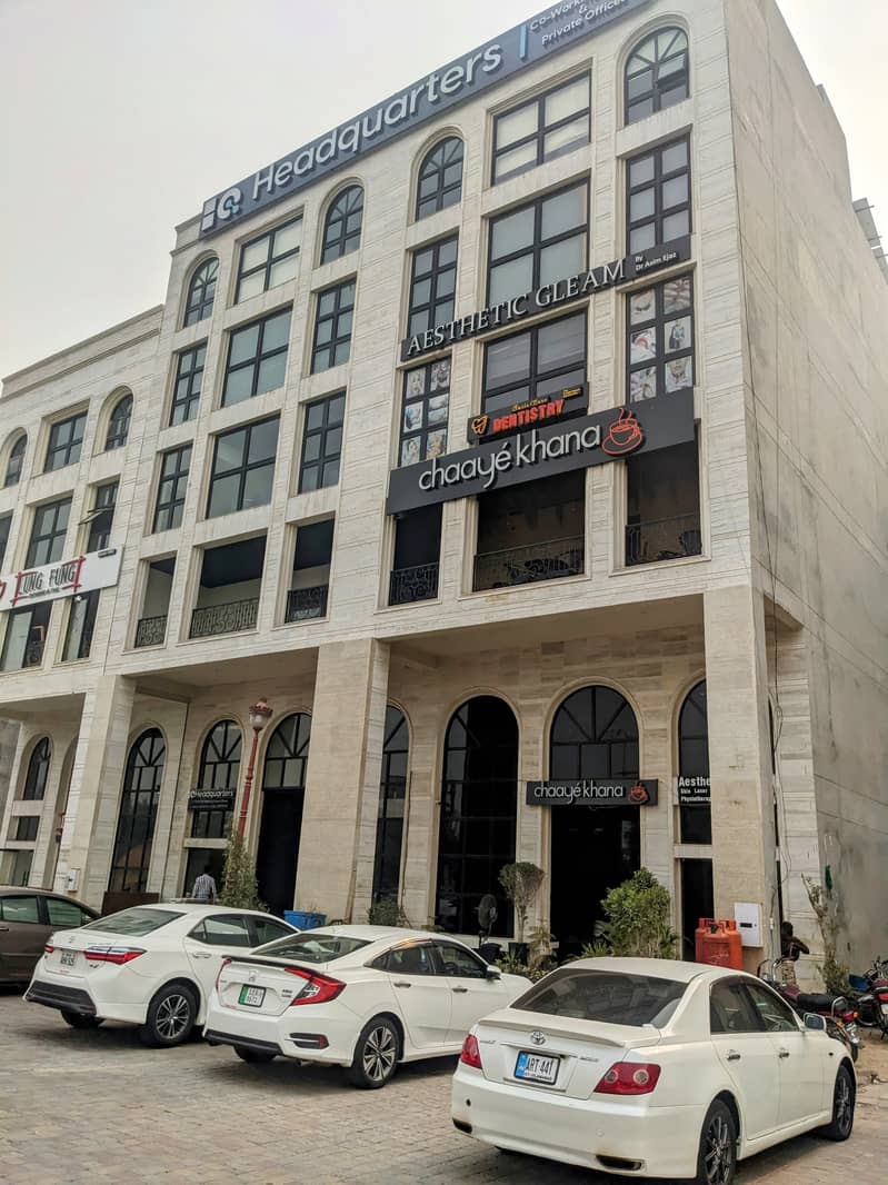 1 Kanal Grey Structure ,34000 Sqft Covered area ,Commercial Building With Basement+Ground+Mezzanine+1to5 Floors , Available For Sale Situated On Main Boulevard Lake City. 3