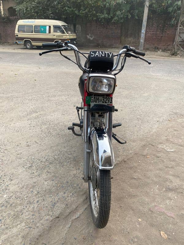 Honda CD 70 2019 condition excellent 3