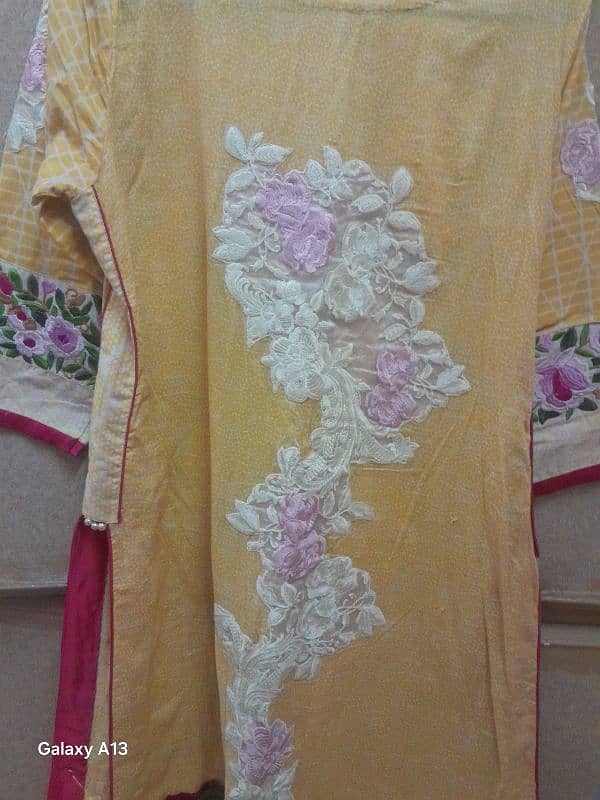 farah talib designer wear fully embroided and designed 3