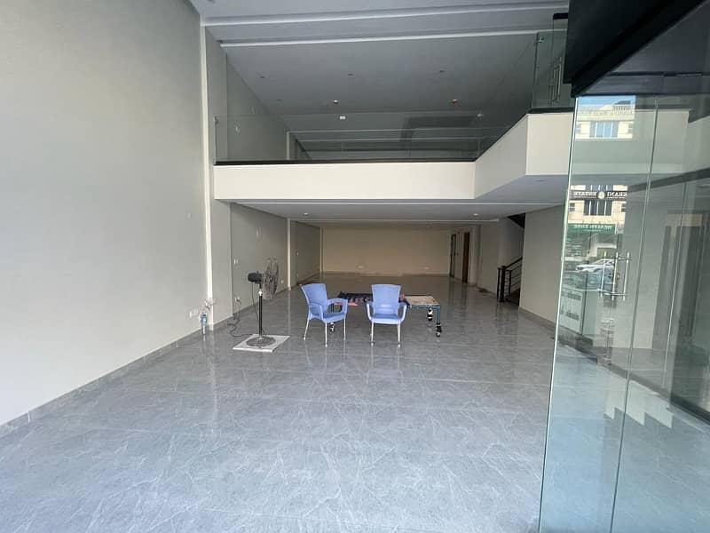 DHA Phase 8 Commercial Broadway Brand New 8 Marla Commercial BASEMENT GROUND MEZANINE Is Available For Rent On Prime Location. 3