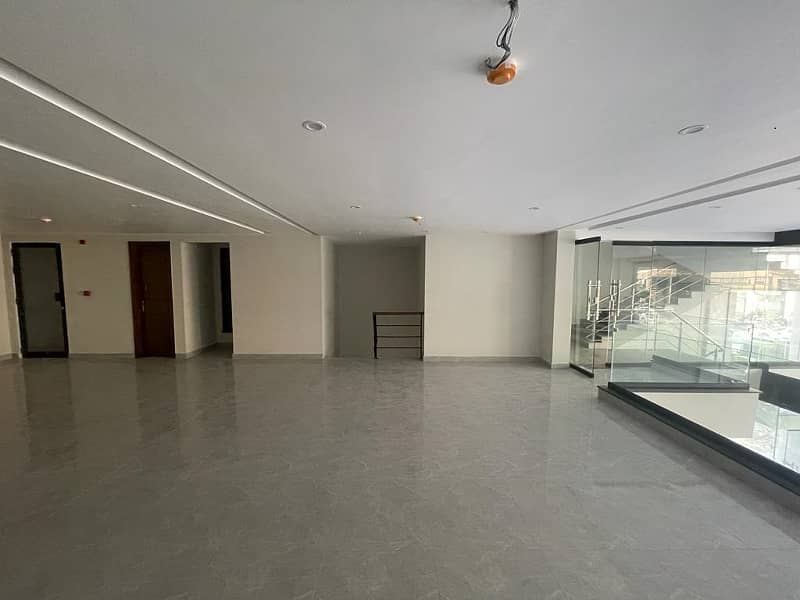 DHA Phase 8 Commercial Broadway Brand New 8 Marla Commercial BASEMENT GROUND MEZANINE Is Available For Rent On Prime Location. 8