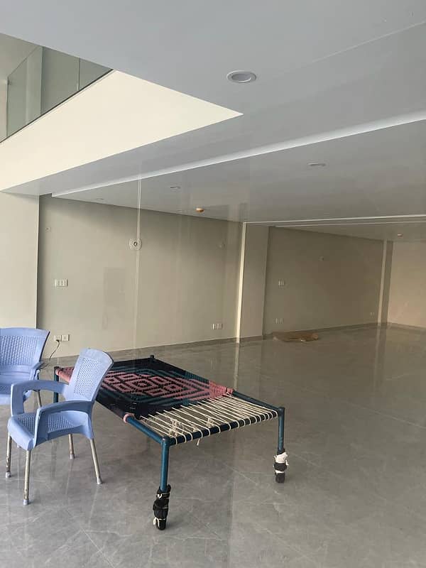 DHA Phase 8 Commercial Broadway Brand New 8 Marla Commercial BASEMENT GROUND MEZANINE Is Available For Rent On Prime Location. 12