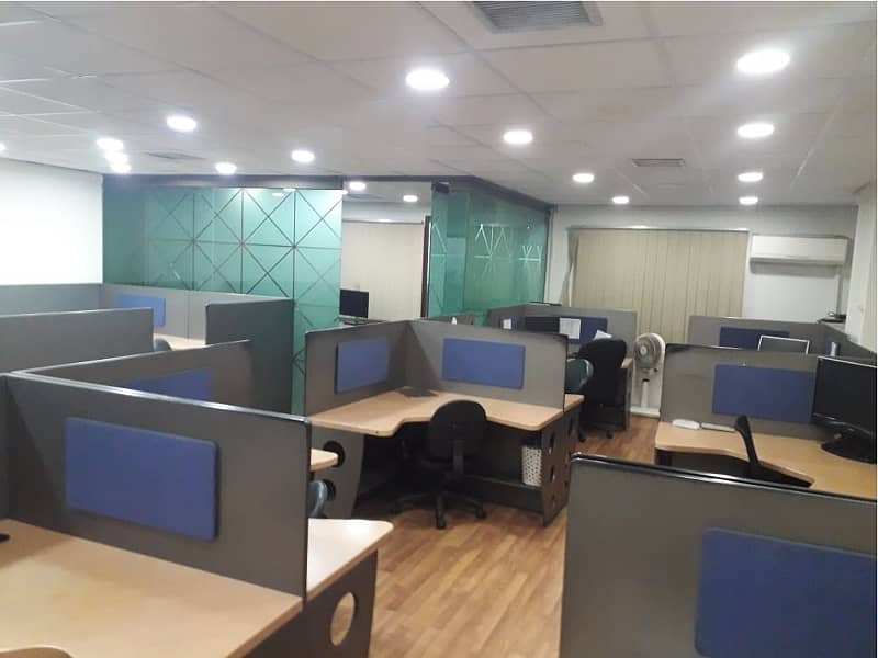 Fully Furnished Area 850 Square Feet Office Available For Rent Real Pictures In Main Boulevard Road Gulberg 3 Lahore 0