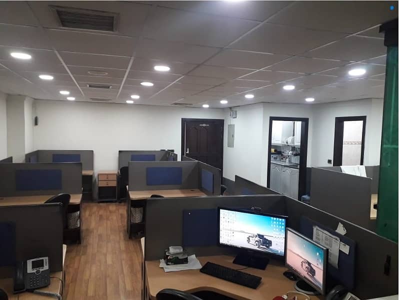 Fully Furnished Area 850 Square Feet Office Available For Rent Real Pictures In Main Boulevard Road Gulberg 3 Lahore 3