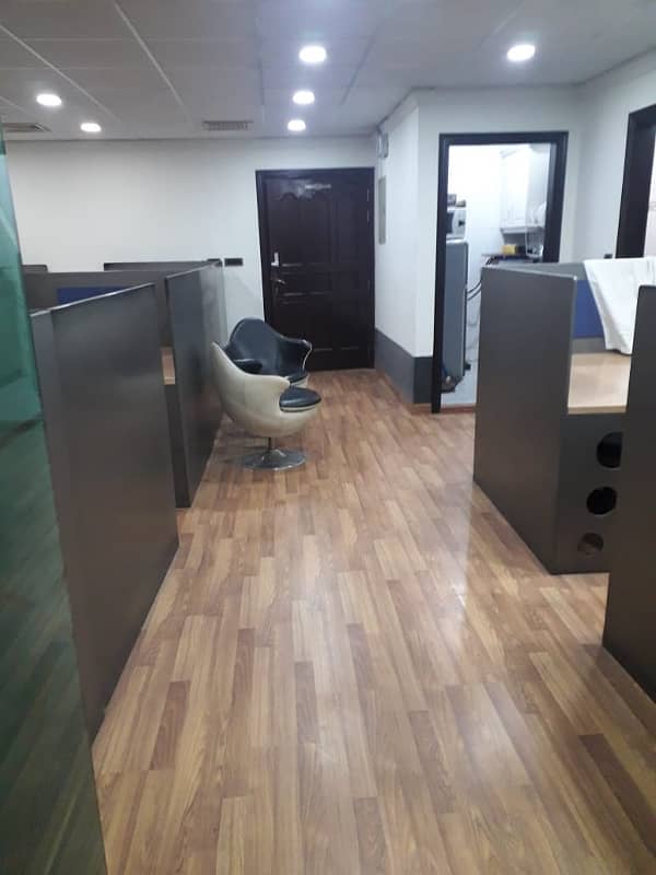 Fully Furnished Area 850 Square Feet Office Available For Rent Real Pictures In Main Boulevard Road Gulberg 3 Lahore 4