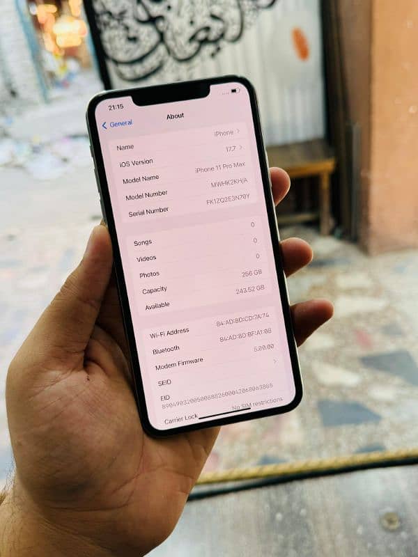 iphone 11 Pro Max 256GB approved 8