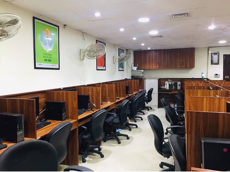 Fully Furnished Area 850 Square Feet Office Available For Rent Real Pictures In Main Boulevard Road Gulberg 3 Lahore 2