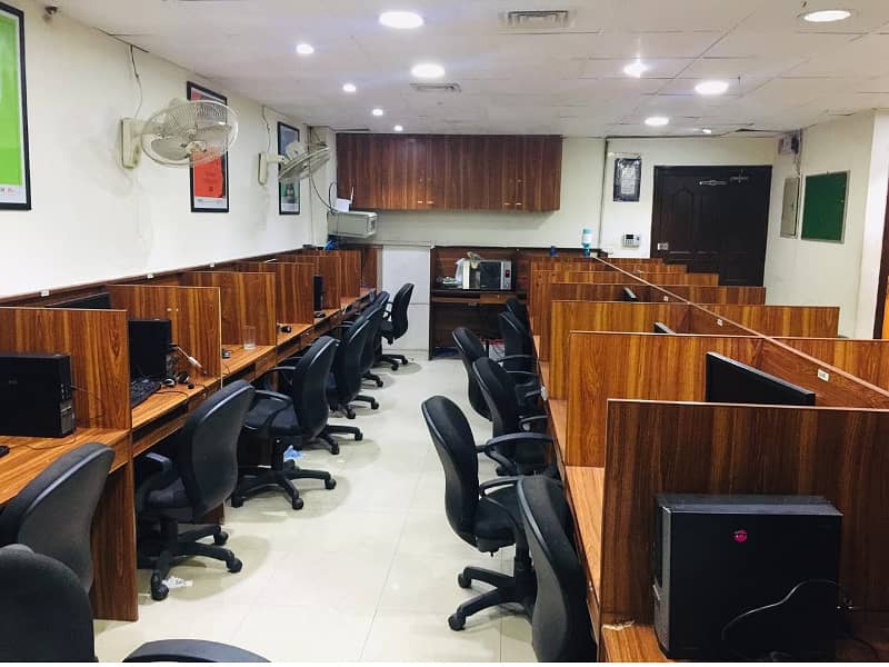 Fully Furnished Area 850 Square Feet Office Available For Rent Real Pictures In Main Boulevard Road Gulberg 3 Lahore 4