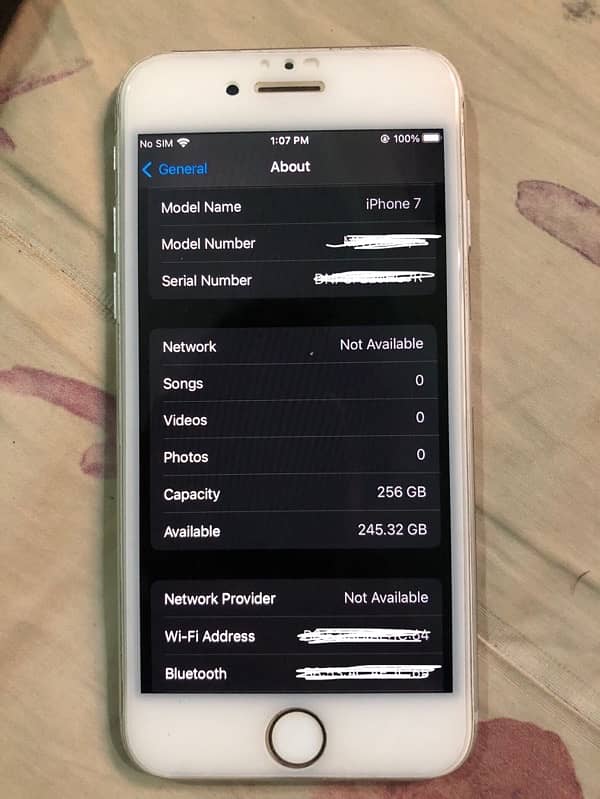 256gb iphone 7 pta Approved 1