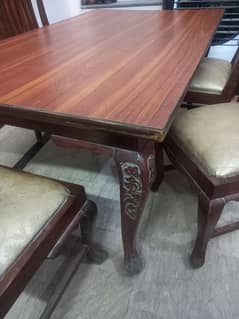 Dining table with 4 chairs