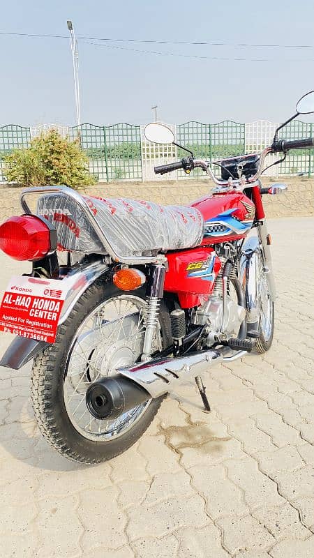 Honda CG 125 2024 Islamabad register 2