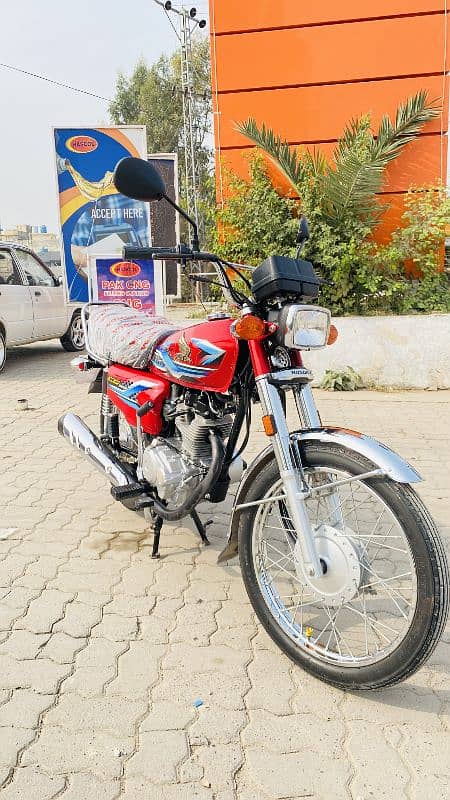 Honda CG 125 2024 Islamabad register 3