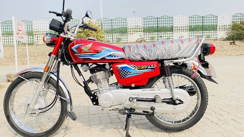 Honda CG 125 2024 Islamabad register 7