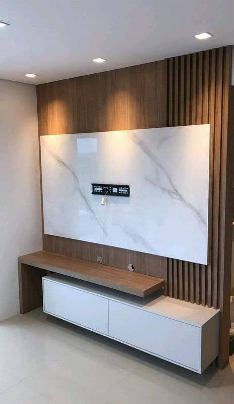 Washroom design,door design,media wall,console,glass paper,wall moldi 6