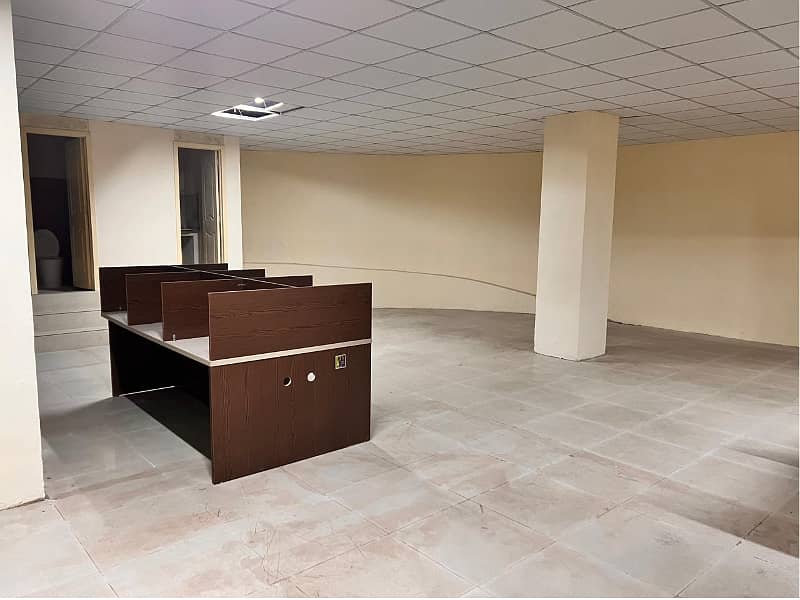 Area 1200 square Feet Brand New Corporation Office Available For Rent in Main Boulevard Road Gulberg 3 Lahore 6