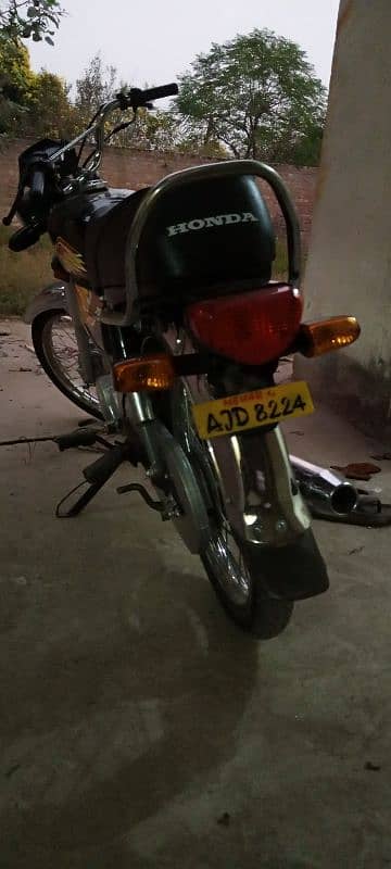 Honda CD 70 model 2021  first owner 4