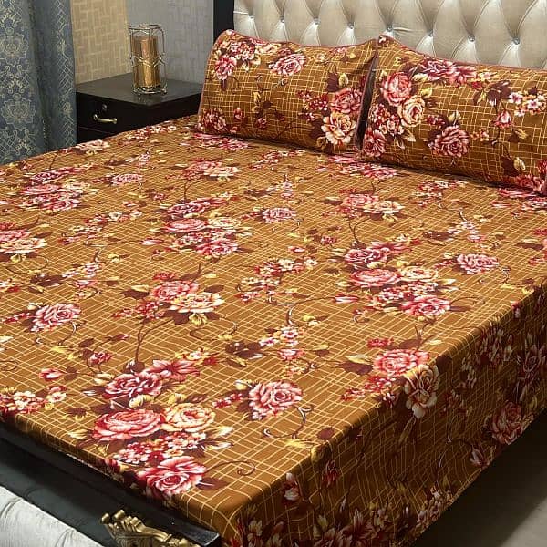 3D-Crystal cotton Bedsheets 2