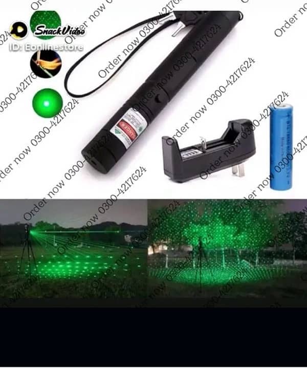 Green Laser Light 2km range Disco Green Pointer  Laser Beam 1