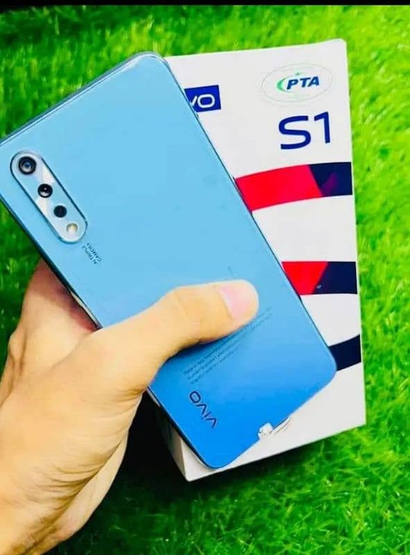 vivo S1 8/256 new set 10 by 10 box and charger available 1