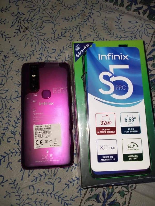 Infinix s5 pro top up camera 0