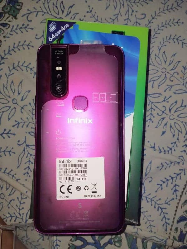 Infinix s5 pro top up camera 1