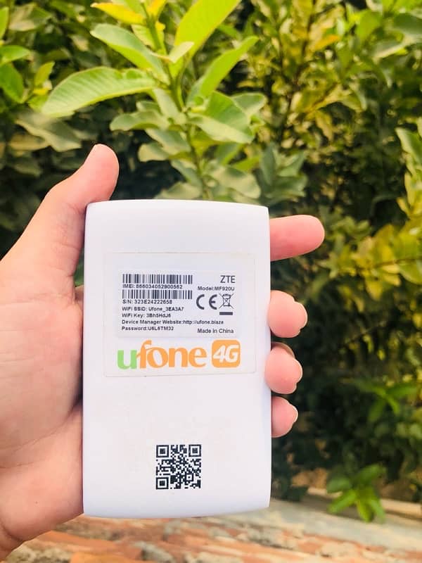 Ufone 4g blaze device 1